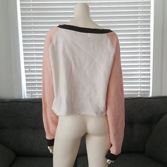 Wildfox Cocktail Connoisseur Cropped Sweater - Picture 2 of 5